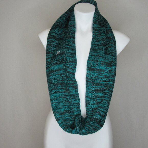 Victoria's Secret PINK Green Black Infinity Scarf - Picture 1 of 6